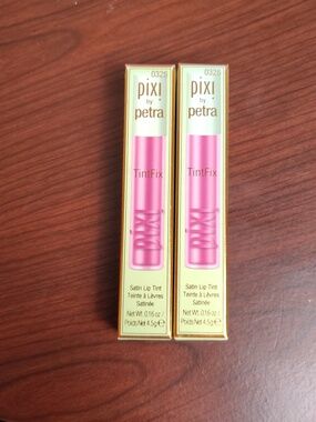 Pixi by Petra satin lip tint in the shade Tintfix Love 0326